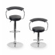Aga 2x Barová židle MR2037 Černá