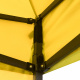 Aga Prodejní stánek bez bočnic 3x4,5 m Žlutý