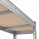 Linder Exclusiv Kovový regál 160x60x180 cm 4 police