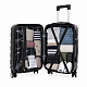 Aga Travel Kabinové zavazadlo MR4693 Šedé
