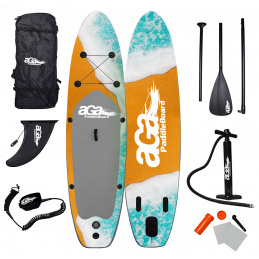 Aga Paddleboard MR5009FH 320x81x15 cm s držákem na prut