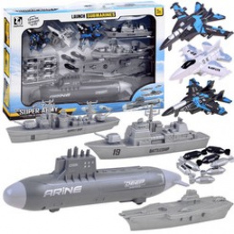 Sada letadel a lodí v námořní bitvě ZA3812