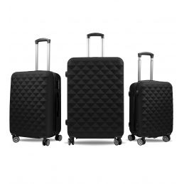 Aga Travel Sada cestovních kufrů MR4655 Černá