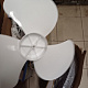 Aga Stojanový ventilátor 40 cm Bílý 6DAZ437 - II. JAKOST
