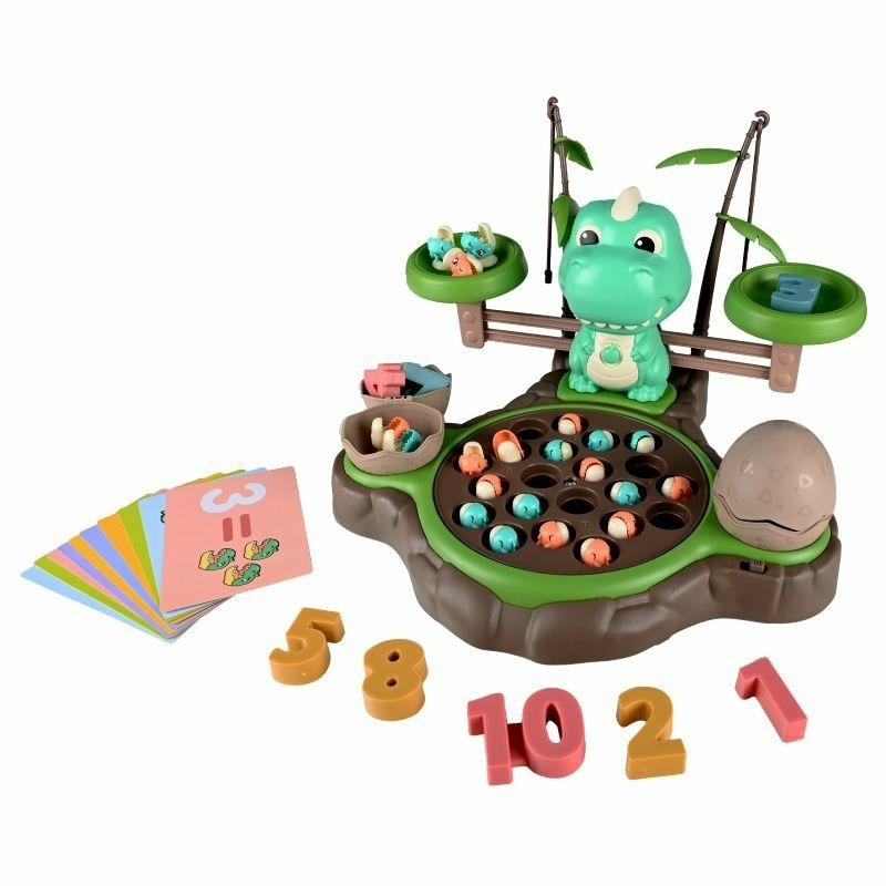 B36L1 DOVEDNOSTNÍ HRA LOVENÍ DINOSAURŮ DINO RYBÁŘSKÉ PRUTY