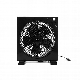 Aga Podlahový ventilátor 30 cm Černý 6DAZ511 - II. JAKOST