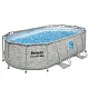 BESTWAY Power Steel Swim Vista bazén s oknem 427x250x100 14x8FT 7in1