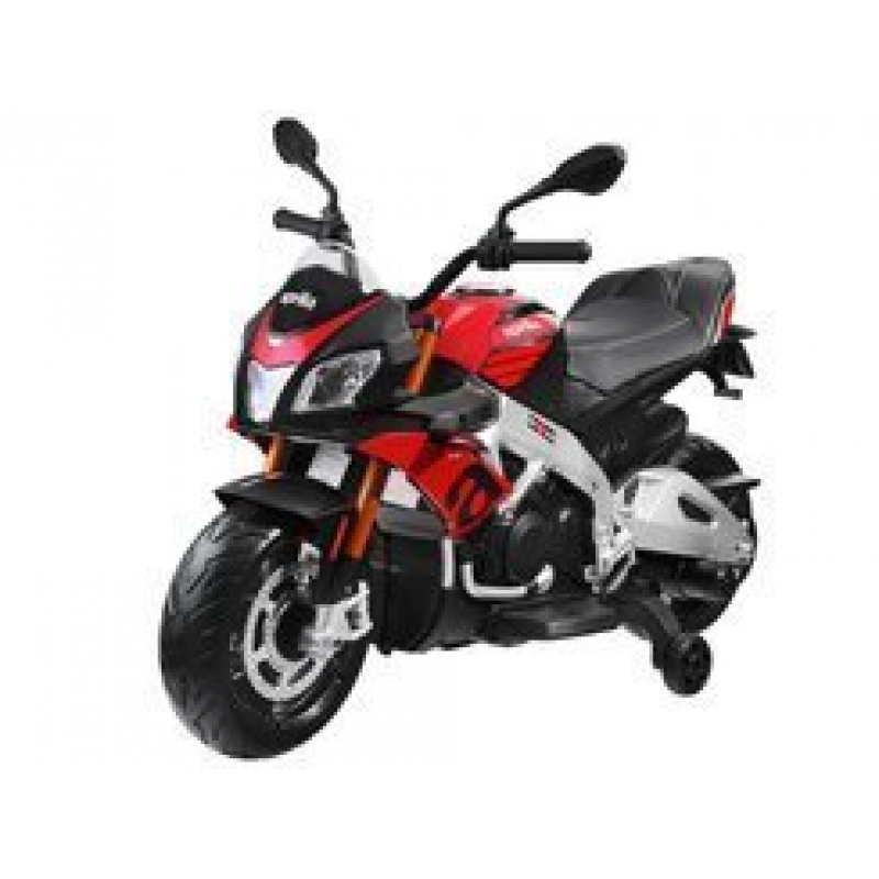 Elektrická motorka Aprilia Tuono V4 PA0257 Černá