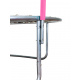 Aga SPORT FIT Trampolína 180 cm Pink + vnitřní ochranná síť