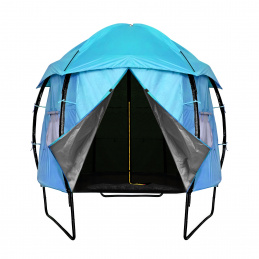 Aga Stan na trampolínu EXCLUSIVE 250 cm (8 ft) Světle modrý