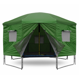 Aga Stan na trampolínu 366 cm (12 ft) Tmavě zelený