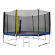 Linder Exclusiv Trampolína XXL 366 cm + ochranná síť + žebřík + krycí plachta
