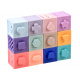 Měkké senzorické kostky 12 ks ZA3928