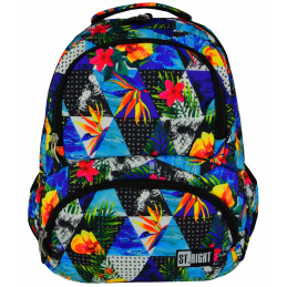 St.RIGHT Školní batoh čtyřkomorový Paradise