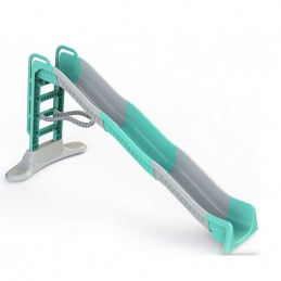 Doloni Skluzavka s madlem + přípojkou na vodu 400 cm Šedo-zelená