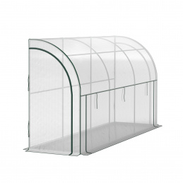 Aga Zahradní fóliovník ke stěně 300x80x157 cm