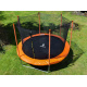 Aga SPORT FIT Trampolína 305 cm Orange + vnitřní ochranná síť
