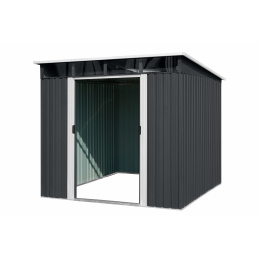 Aga Zahradní domek 238x202x194 cm Tmavě šedý