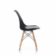 Aga 2x Jídelní židle MR2035 Černá