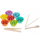 Aga Vzdělávací Montessori kuličková Mozaika 77ks