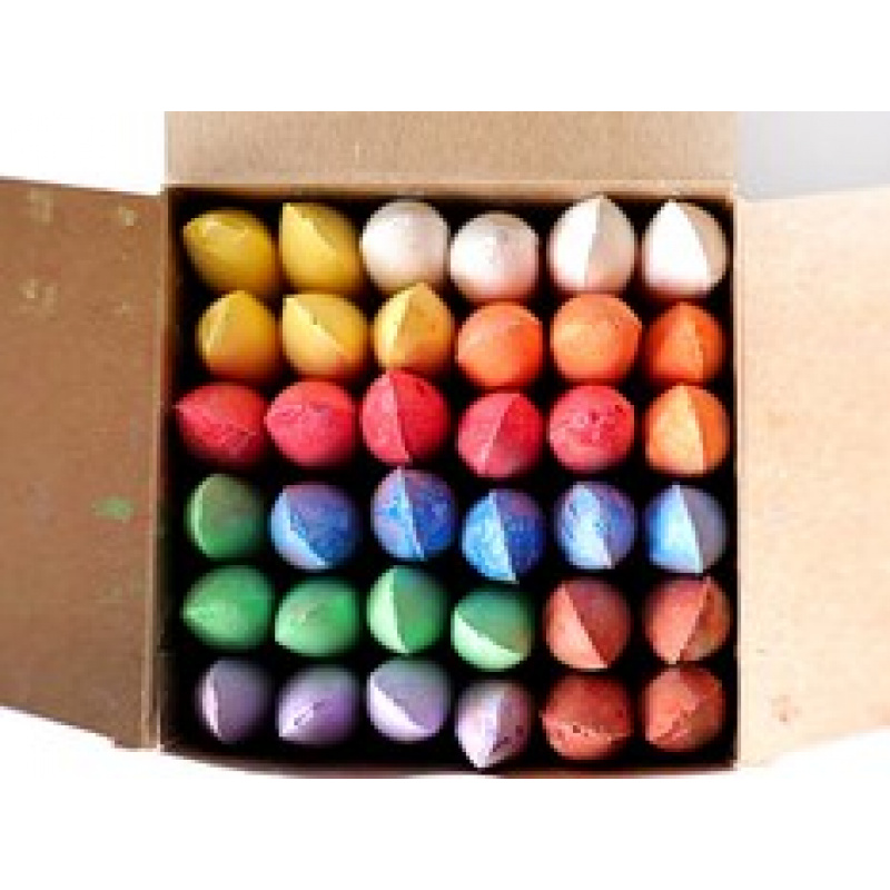 COLORESCA Sada kříd 36 barev 3+