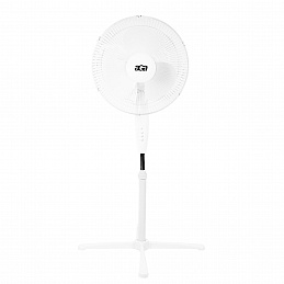 Aga Stojanový ventilátor 43 cm Bílý - II. JAKOST