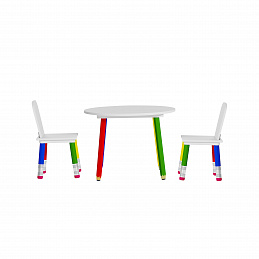 Aga Dětský stůl s židlemi MR2100