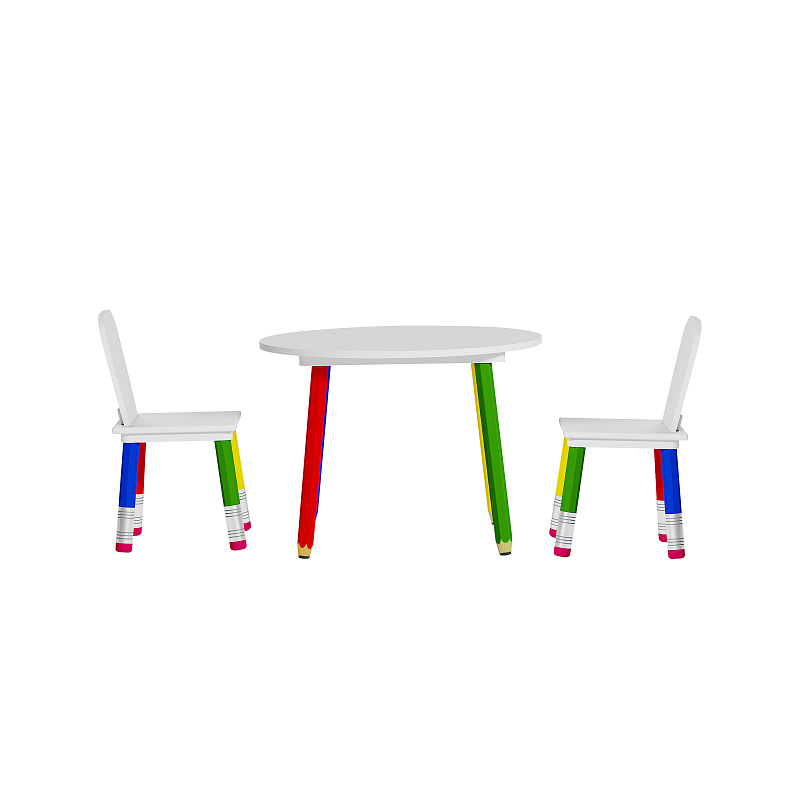 Aga Dětský stůl s židlemi MR2100