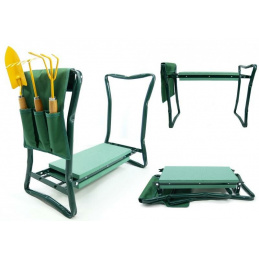 Aga Zahradní multifunkční stolička Zelená