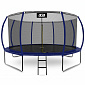 Aga SPORT EXCLUSIVE Trampolína 430 cm Tmavě modrá + ochranná síť + žebřík