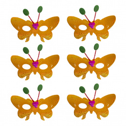 Aga4Kids Dětské škrabošky DS942GO 6 ks