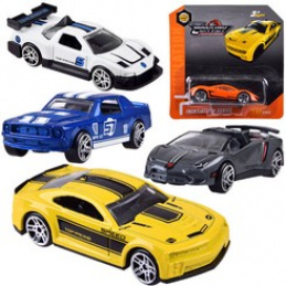 Kovový model pružinového auta 1:64 ZA4343