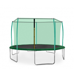 Aga SPORT FIT Trampolína 430 cm Dark Green + vnitřní ochranná síť
