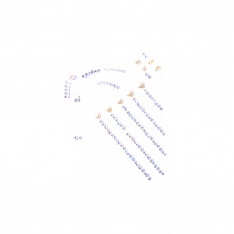 Aga4Kids Samolepící kamínky DS8113BH