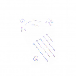 Aga4Kids Samolepící kamínky DS8113BJ