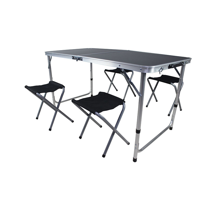 Linder Exclusiv Kempingový set Černý - 6DAZ281 - II. JAKOST