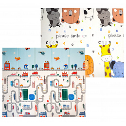 Aga4Kids Dětská skládací pěnová podložka 200x180 cm - II. JAKOST