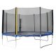 Linder Exclusiv Trampolína XXL 366 cm + ochranná síť + žebřík + krycí plachta