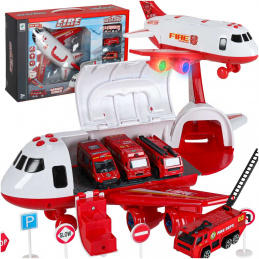 Aga Dopravní Letadlo + 3 hasičské vozy