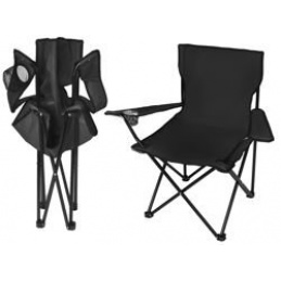 Křeslo skládací Relax Černé Malatec