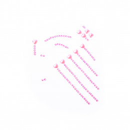 Aga4Kids Samolepící kamínky DS8113D