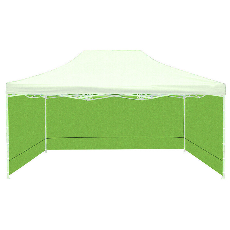 Aga Bočnice k prodejnímu stánku 3x4,5m Světle zelená