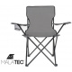 Křeslo skládací Relax Šedé Malatec