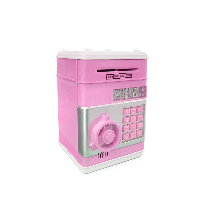 Aga Pokladnička trezor Růžová - II. JAKOST