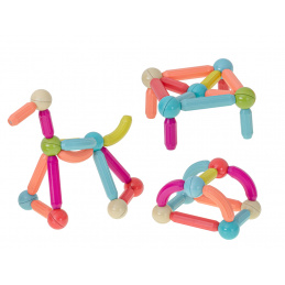 Aga Magnetické kostky pro malé děti 100 kusů