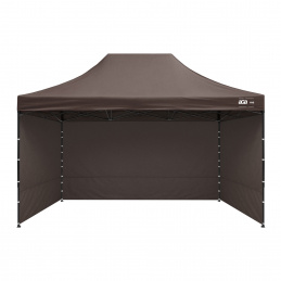 Aga Nůžkový stánek PARTY 3x4,5m Hnědý