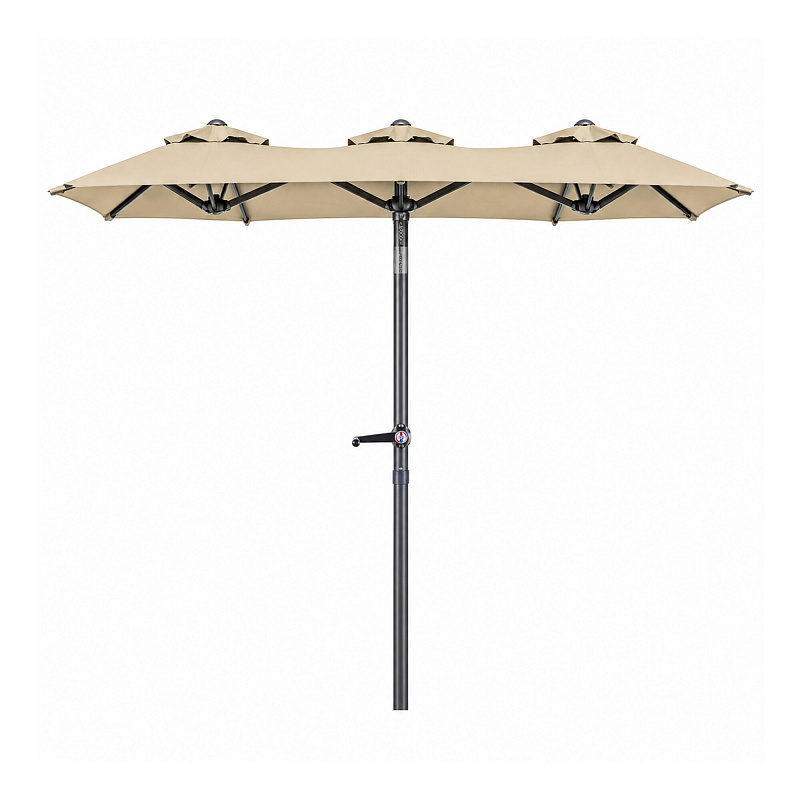 Linder Exclusiv Zahradní slunečník 300x150x220 cm Béžový
