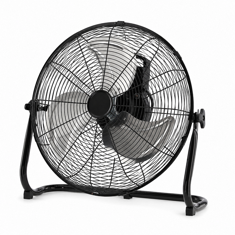 Aga Podlahový ventilátor 50 cm Černý 6DAZ531 - II. JAKOST