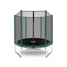 Aga SPORT TOP Trampolína 180 cm Dark Green + ochranná síť